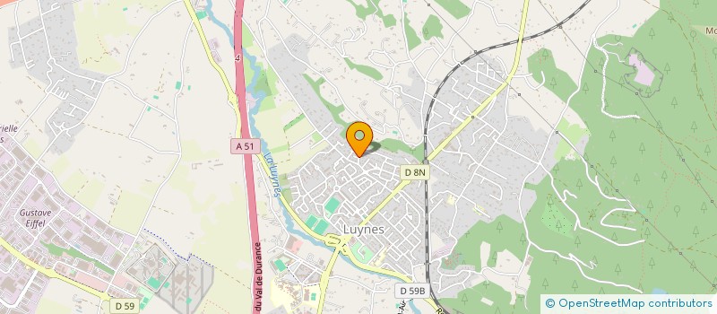 localisation de l'entreprise MAJE  AIX EN PROVENCE
