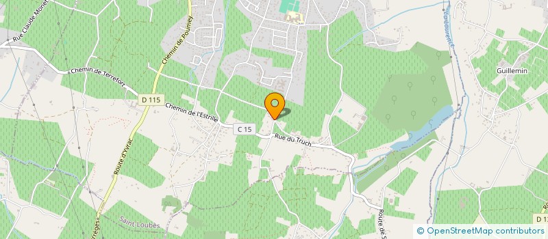 localisation de l'entreprise MAJE  SAINT-LOUBES