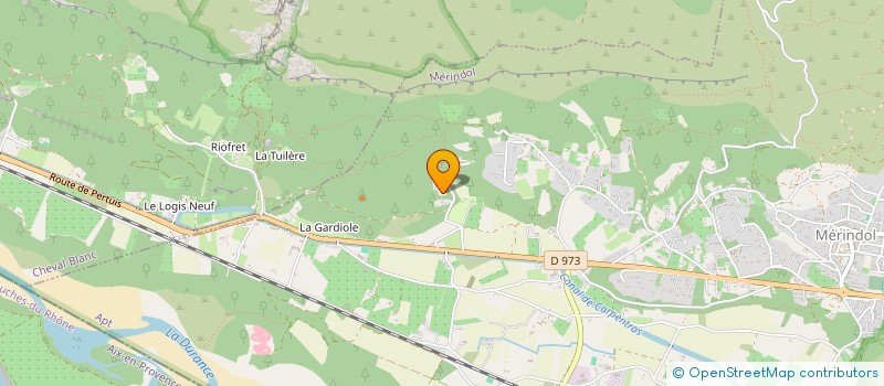 localisation de l'entreprise MAJE  MERINDOL