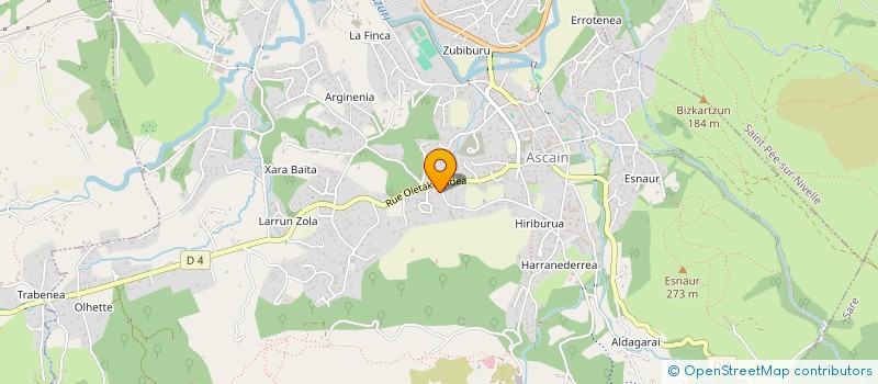 localisation de l'entreprise MAJE  ASCAIN