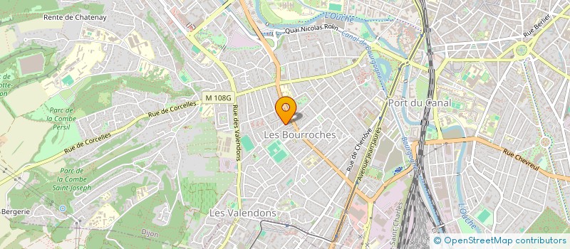 localisation de l'entreprise MAJE à DIJON