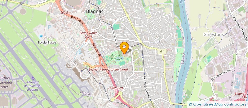 localisation de l'entreprise MAJE  BLAGNAC