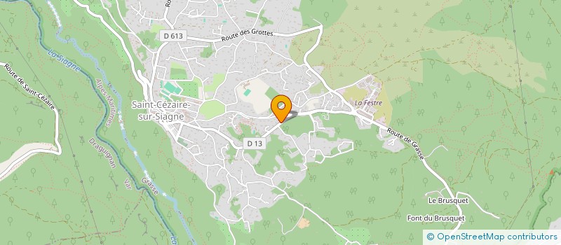 localisation de l'entreprise MAJE à SAINT-CEZAIRE-SUR-SIAGNE