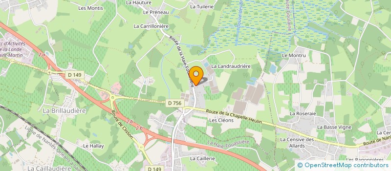 localisation de l'entreprise MAJE  PLESCOP