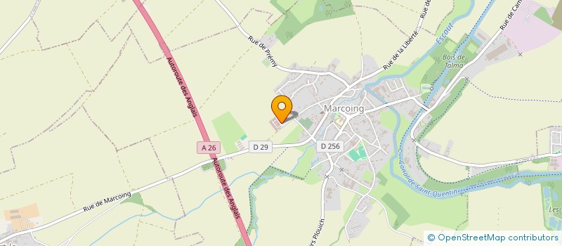 localisation de l'entreprise MAJE  MARCOING