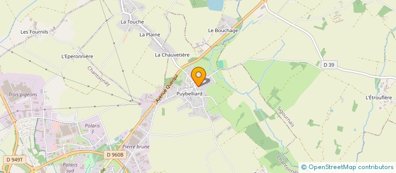 localisation de l'entreprise MAJE à CHANTONNAY
