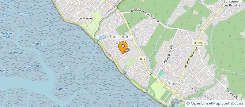 localisation de l'entreprise MAJE à LANTON