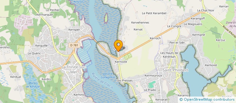 localisation de l'entreprise MAJE  SAINT-PHILIBERT