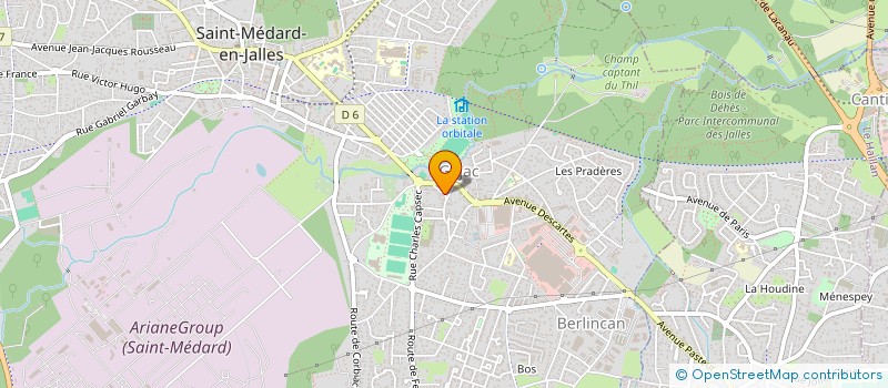 localisation de l'entreprise MAJE IMMO  SAINT-MEDARD-EN-JALLES