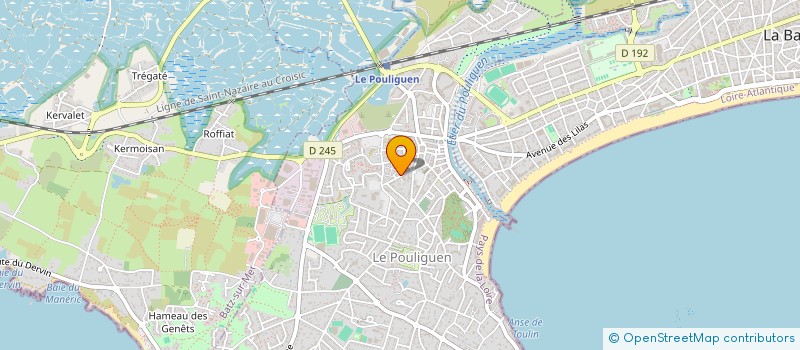 localisation de l'entreprise MAJE INVESTISSEMENTS  LE POULIGUEN