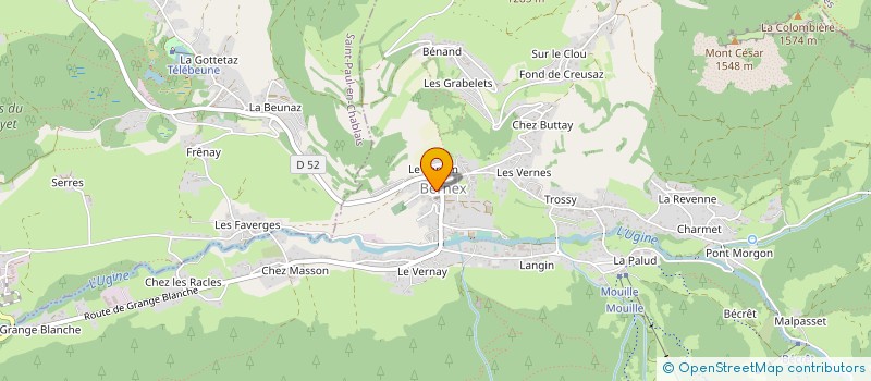 localisation de l'entreprise MAJE LIVE PRODUCTION  BERNEX