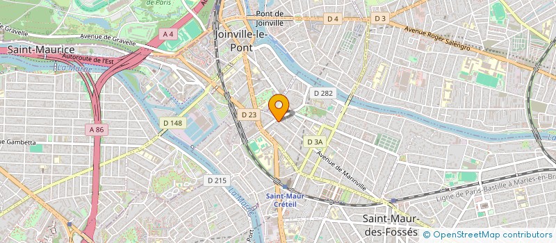 localisation de l'entreprise MAJE'S à SAINT-MAUR-DES-FOSSES