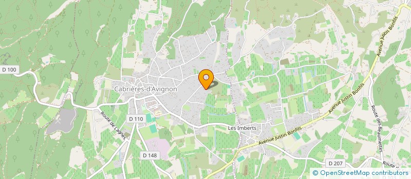 localisation de l'entreprise MAJE TRANS  CABRIERES D'AVIGNON