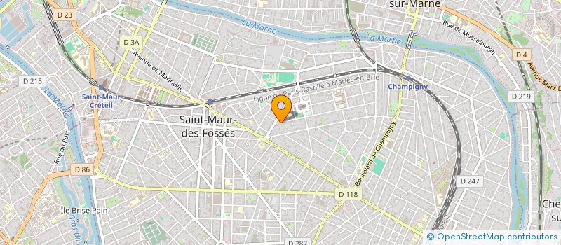 localisation de l'entreprise MAJEA RAKWEL à SAINT-MAUR-DES-FOSSES