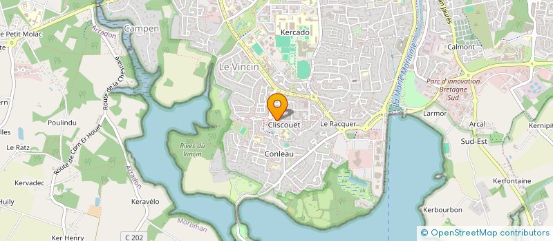 localisation de l'entreprise MAJEALOUCLELI à VANNES