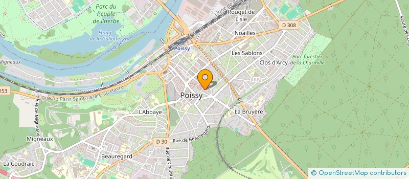 localisation de l'entreprise MAJEAVIS CONSEIL IMMOBILIER  POISSY