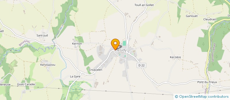 localisation de l'entreprise MAJEC  PLESIDY