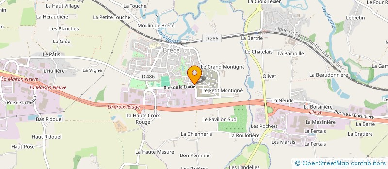 localisation de l'entreprise MAJECEM  BRECE