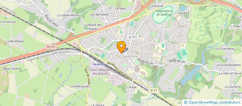 localisation de l'entreprise MAJEDIAN  SAVENAY