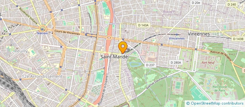 localisation de l'entreprise MAJELEAN à SAINT-MANDE