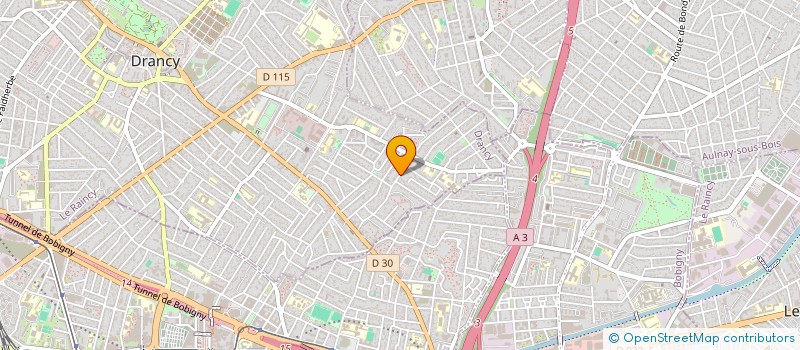 localisation de l'entreprise MAJELEC à DRANCY