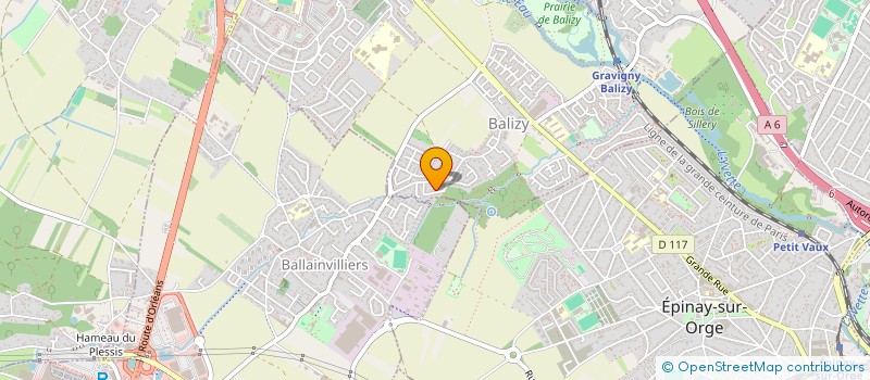 localisation de l'entreprise MAJELIQUE INTERMARCHE  BALLAINVILLIERS