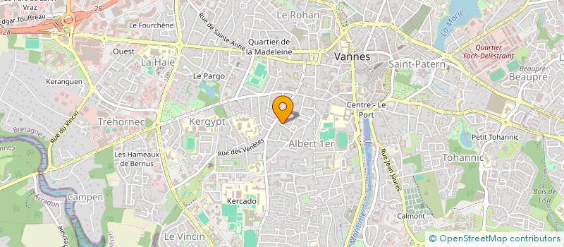 localisation de l'entreprise MAJELLE  VANNES