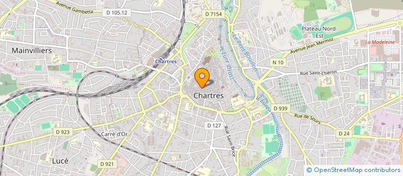 localisation de l'entreprise MAJEMA à CHARTRES