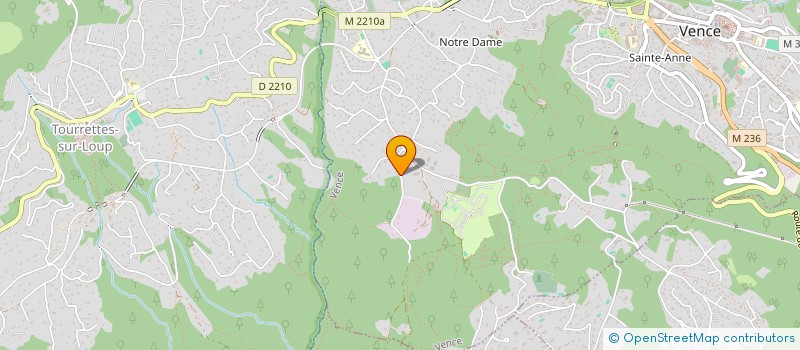 localisation de l'entreprise MAJEMA  VENCE