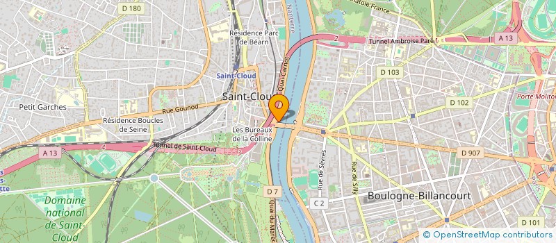 localisation de l'entreprise MAJENCIA à SAINT CLOUD