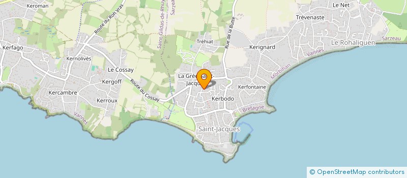 localisation de l'entreprise MAJENTESS  SARZEAU