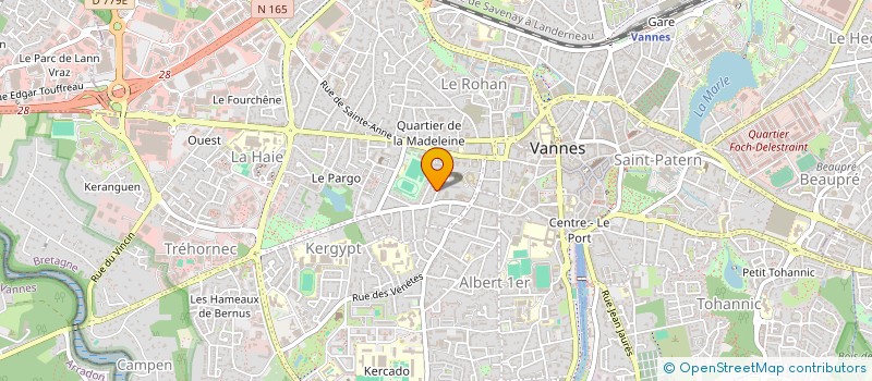 localisation de l'entreprise MAJEOS  VANNES