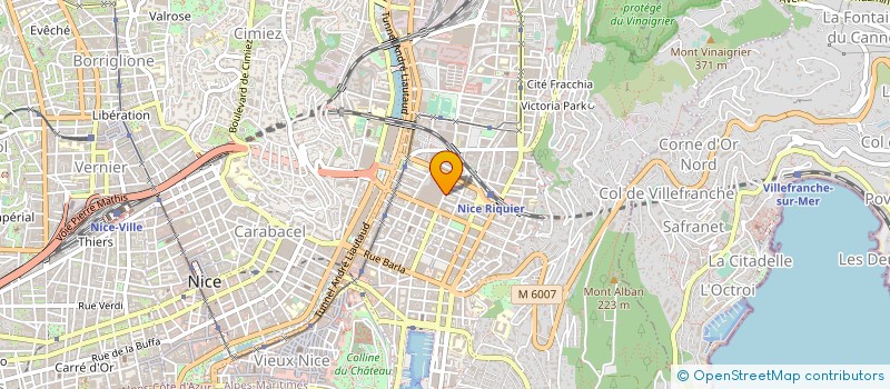 localisation de l'entreprise MAJERI à NICE