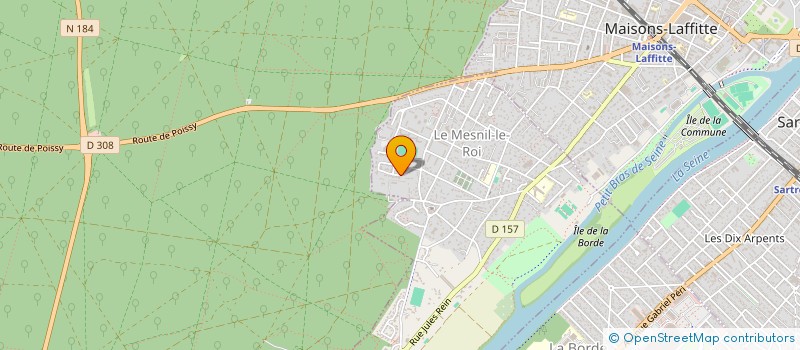 localisation de l'entreprise MAJES  LE MESNIL-LE-ROI