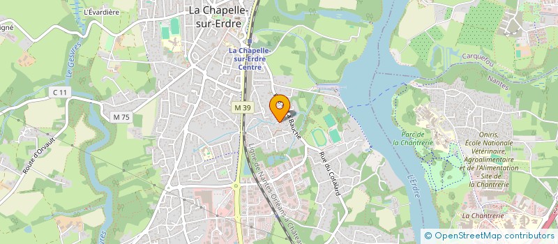 localisation de l'entreprise MAJES CONSEIL à LA CHAPELLE-SUR-ERDRE