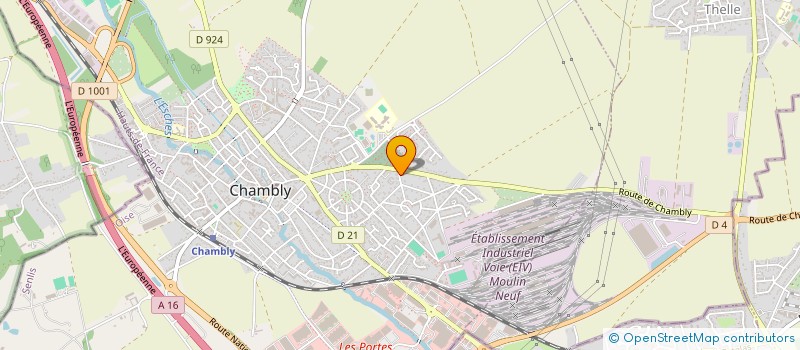 localisation de l'entreprise MAJESTEA  CHAMBLY