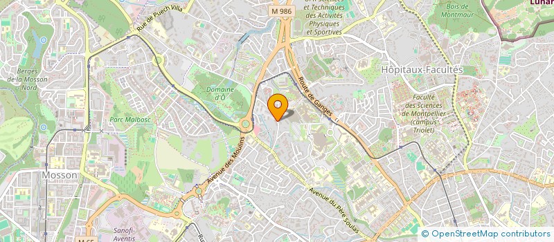 localisation de l'entreprise MAJESTER à MONTPELLIER