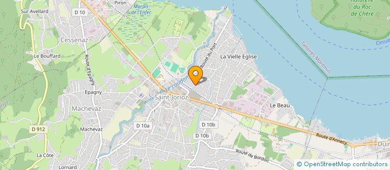 localisation de l'entreprise MAJESTIC à SAINT-JORIOZ