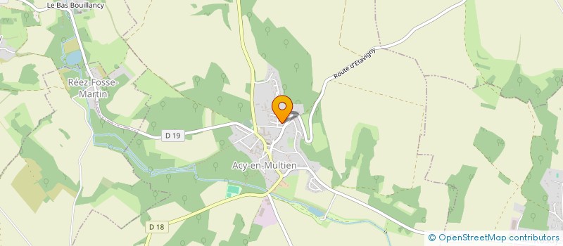 localisation de l'entreprise MAJESTIC CONVOYAGE PRIVE  ACY-EN-MULTIEN