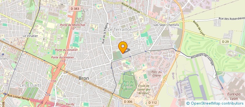 localisation de l'entreprise MAJESTIC FLEET à BRON