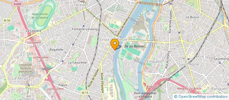 localisation de l'entreprise MAJESTIC ISIS HOUSE à TOULOUSE