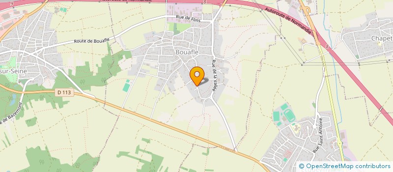 localisation de l'entreprise MAJESTIC STUDIO  BOUAFLE