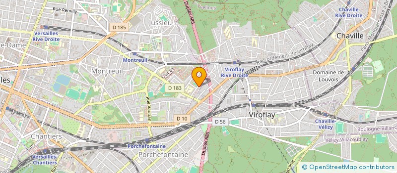 localisation de l'entreprise MAJESTIK COMPANY à VERSAILLES