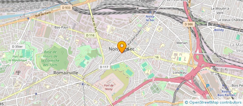 localisation de l'entreprise MAJESTIK HOME à NOISY-LE-SEC