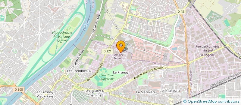localisation de l'entreprise MAJESTIQUE DIFFUSION-MD-UNYS à SARTROUVILLE