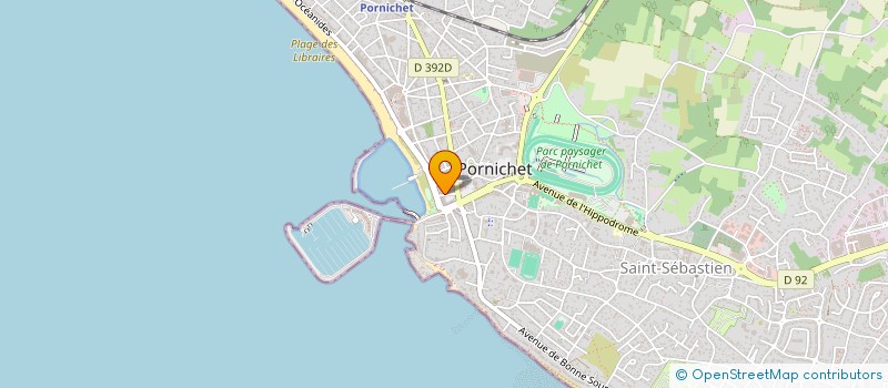 localisation de l'entreprise MAJESTY COIFFURE  PORNICHET