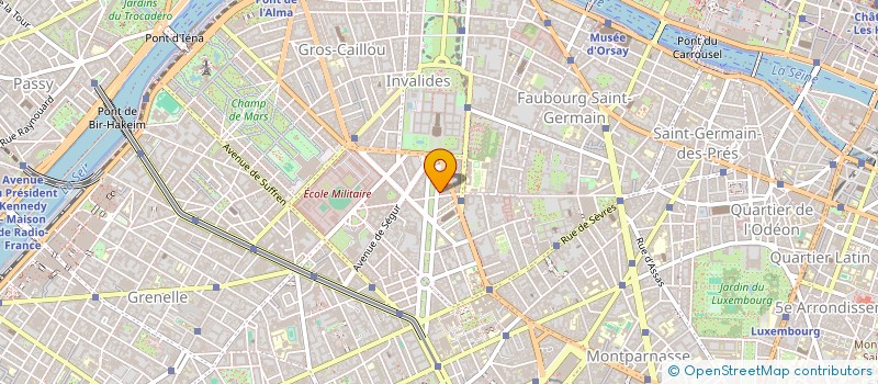 localisation de l'entreprise MAJEUR  PARIS