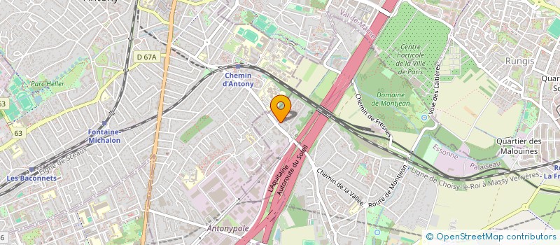 localisation de l'entreprise MAJGS à WISSOUS