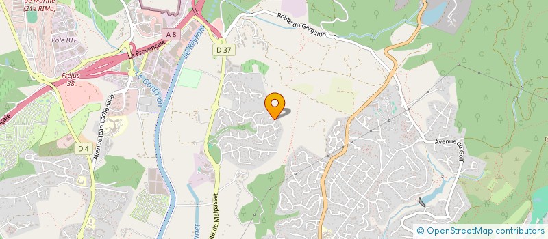 localisation de l'entreprise MAJI à FREJUS