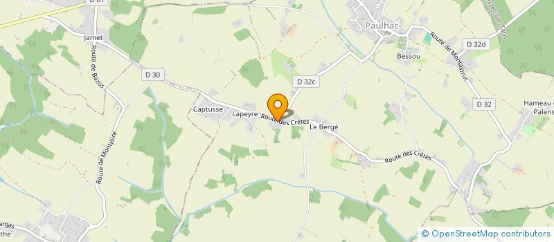 localisation de l'entreprise MAJI FIDUCIAIRE  PAULHAC